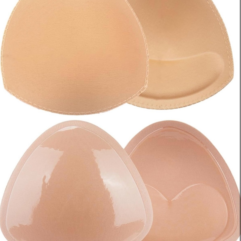 Beige Silicone Bra Inserts